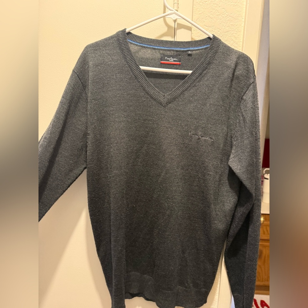 Men's Gray Sweater - Pierre Cardin